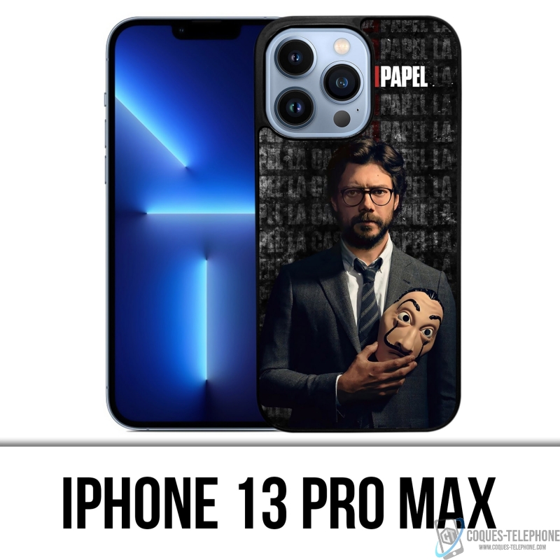 Cover iPhone 13 Pro Max - La Casa De Papel - Professor Mask