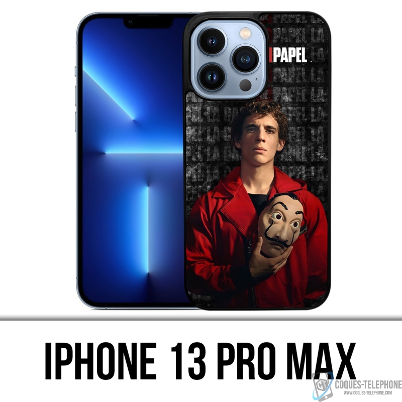 Coque iPhone 13 Pro Max - La Casa De Papel - Rio Masque