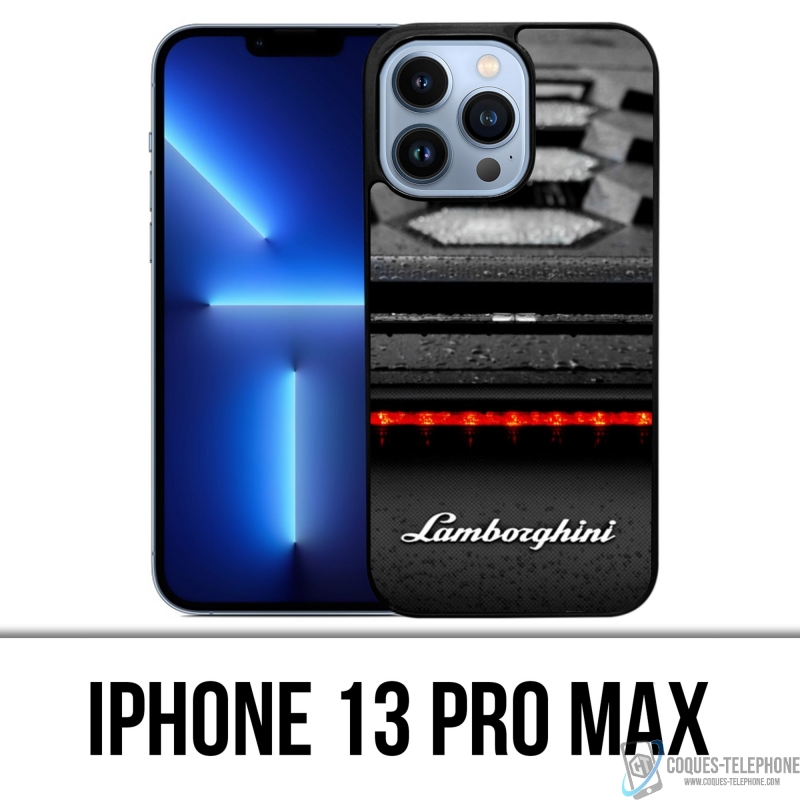 Coque iPhone 13 Pro Max - Lamborghini Emblème