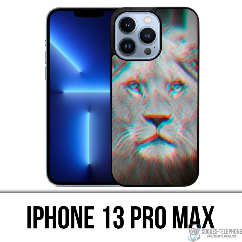 Coque iPhone 13 Pro Max - Lion 3D