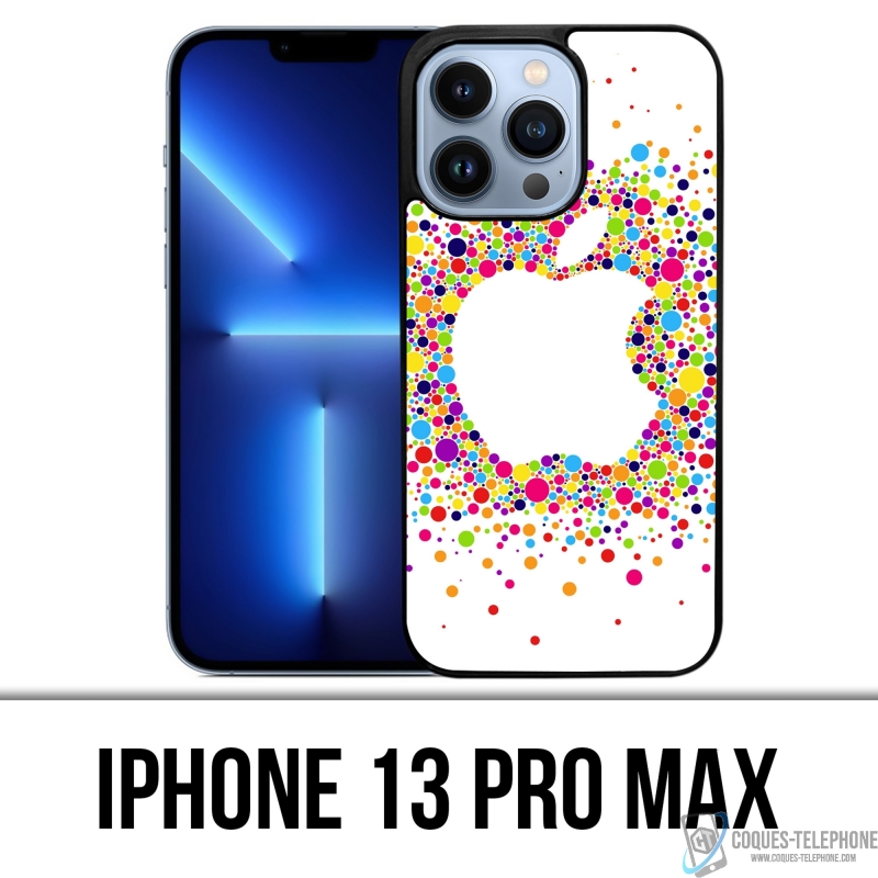 IPhone 13 Pro Max Case - Multicolor Apple Logo