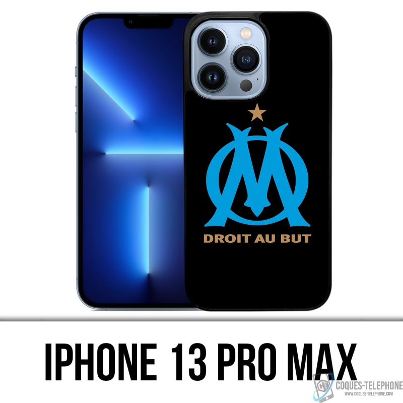 Custodia IPhone 13 Pro Max - Logo Om Marsiglia Nera