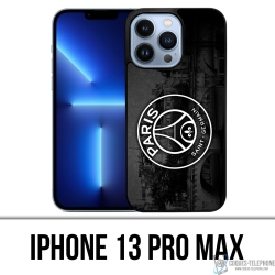 Custodia IPhone 13 Pro Max - Logo Psg Sfondo Nero