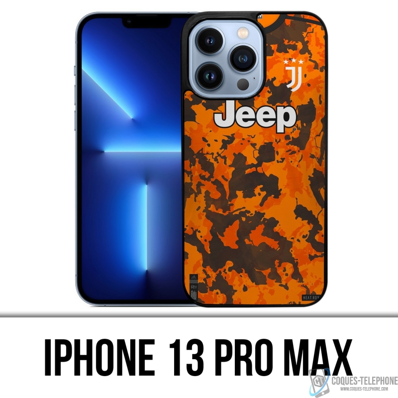 Funda para iPhone 13 Pro Max - Camiseta Juventus 2021