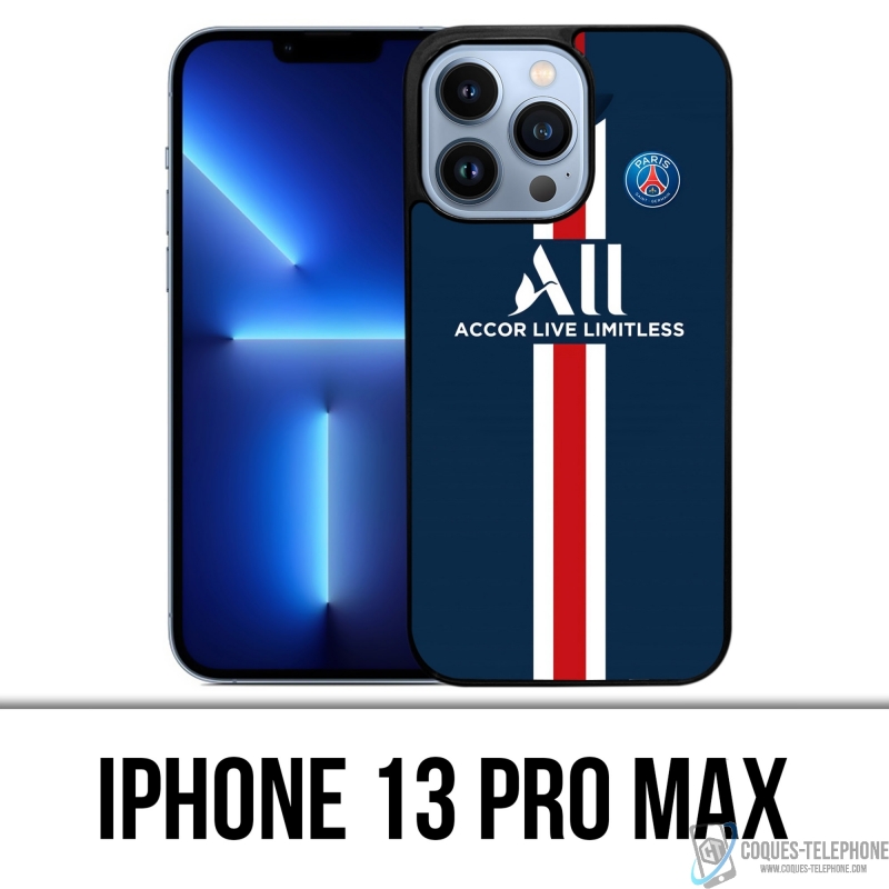 Custodia per iPhone 13 Pro Max - Maglia da calcio PSG 2020