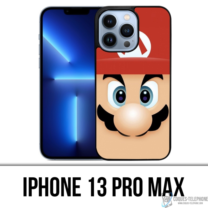 Funda para iPhone 13 Pro Max - Mario Face