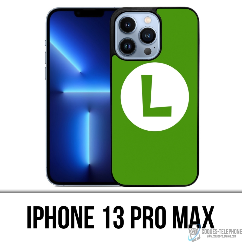 Coque iPhone 13 Pro Max - Mario Logo Luigi