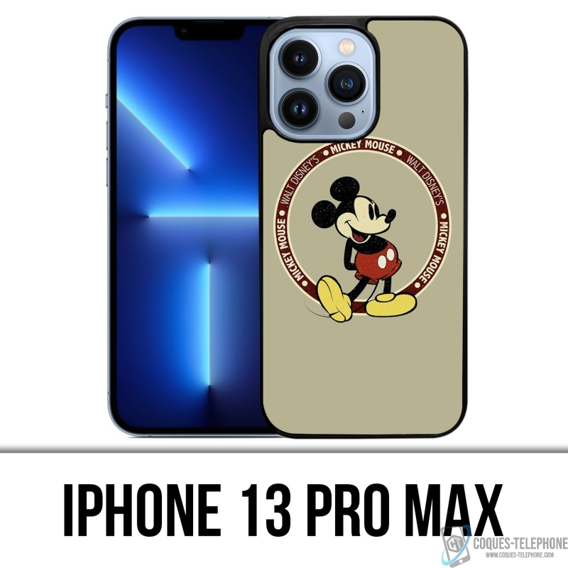 Coque iPhone 13 Pro Max - Mickey Vintage