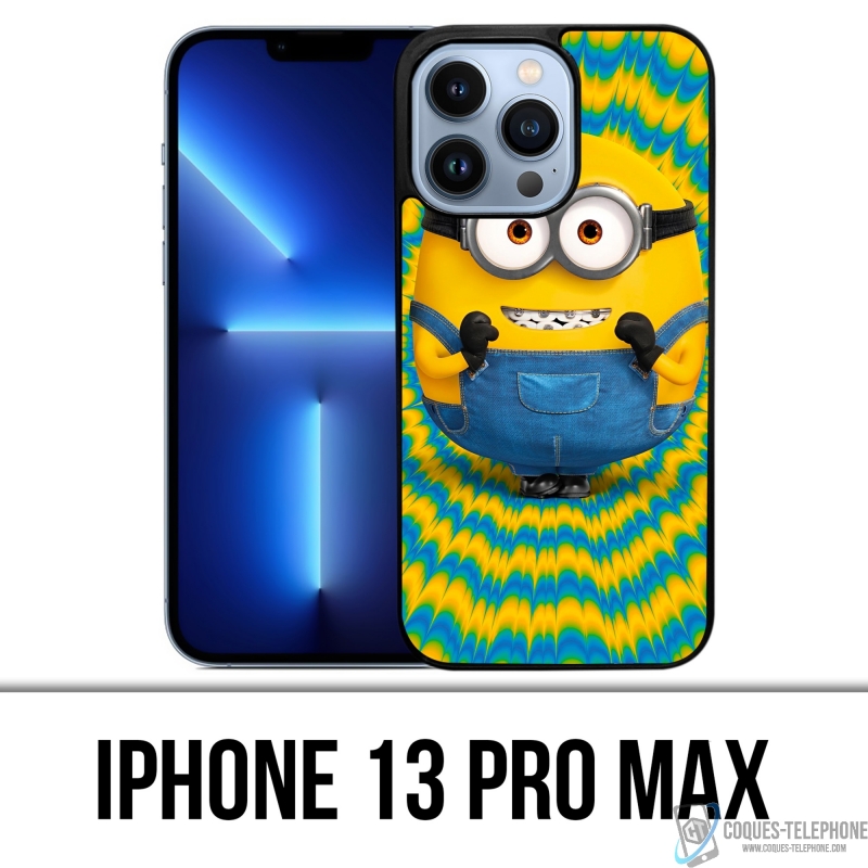 Funda para iPhone 13 Pro Max - Minion Emocionado