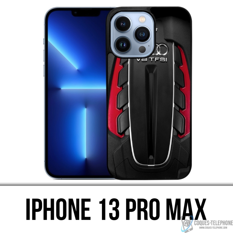 Funda para iPhone 13 Pro Max - Motor Audi V8