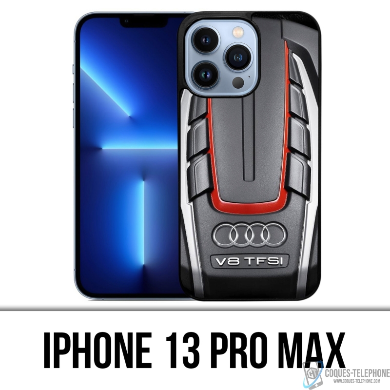 Coque iPhone 13 Pro Max - Moteur Audi V8 2