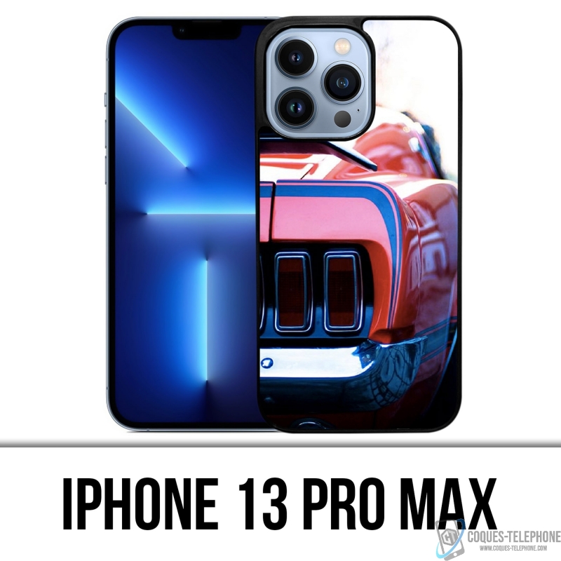 Coque iPhone 13 Pro Max - Mustang Vintage