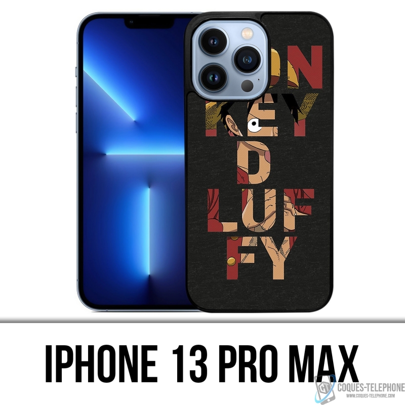 Coque iPhone 13 Pro Max - One Piece Monkey D Luffy