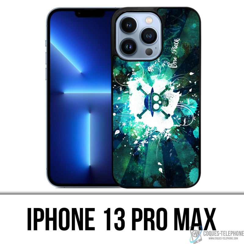 IPhone 13 Pro Max Case - One Piece Neongrün