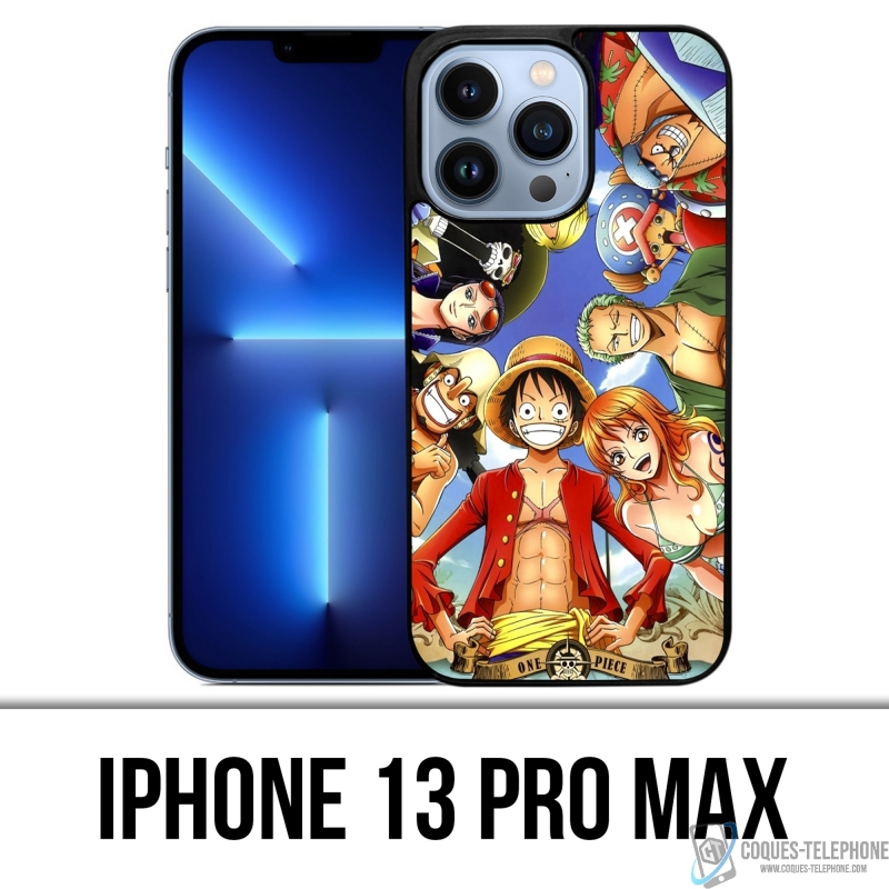 Cover iPhone 13 Pro Max - Personaggi One Piece