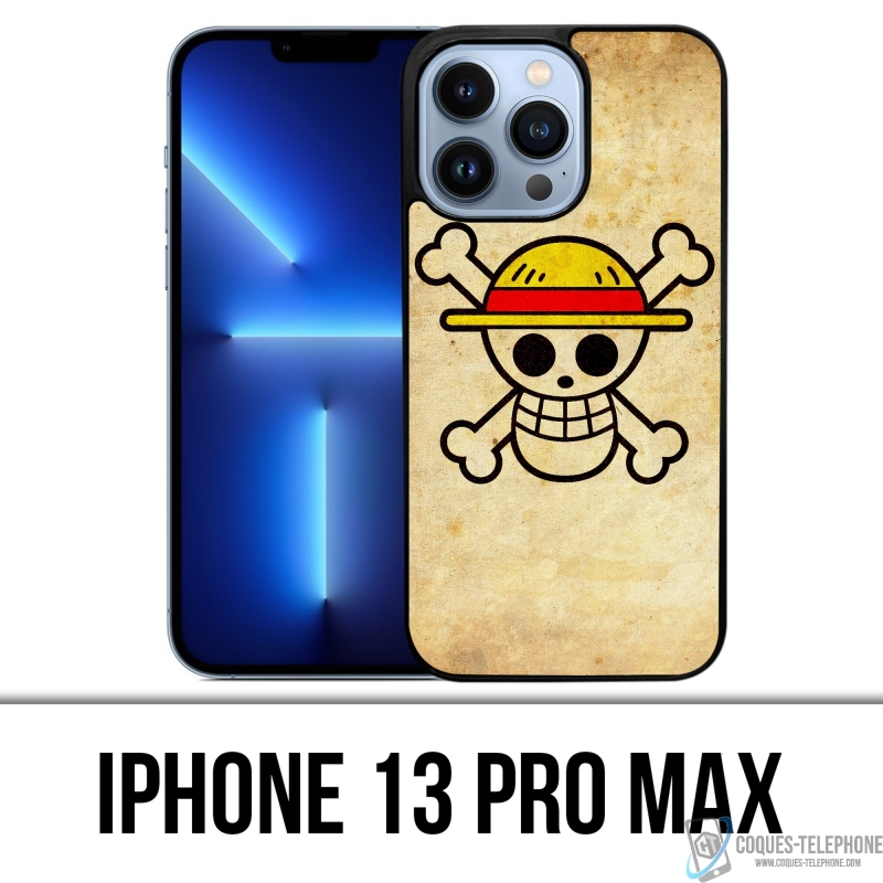 Cover iPhone 13 Pro Max - One Piece Vintage Logo