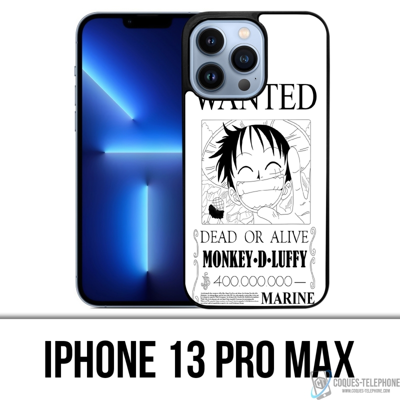 IPhone 13 Pro Max - One Piece Wanted Custodia Rufy