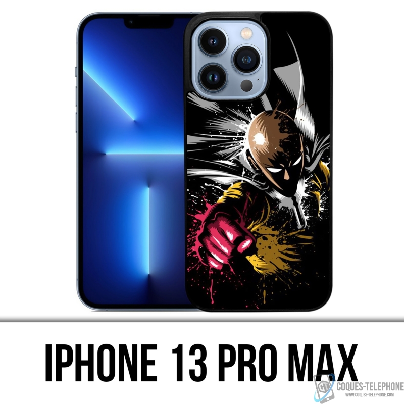 Custodia per iPhone 13 Pro Max - One Punch Man Splash