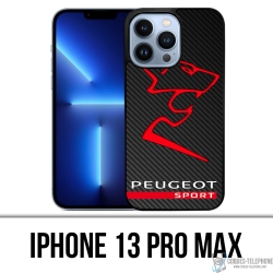 Coque iPhone 13 Pro Max - Peugeot Sport Logo