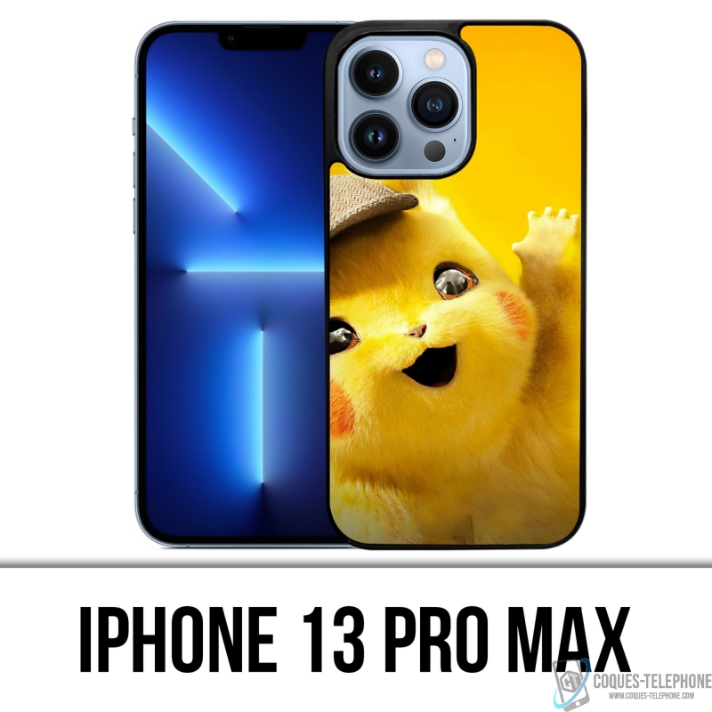 Cover iPhone 13 Pro Max - Detective Pikachu