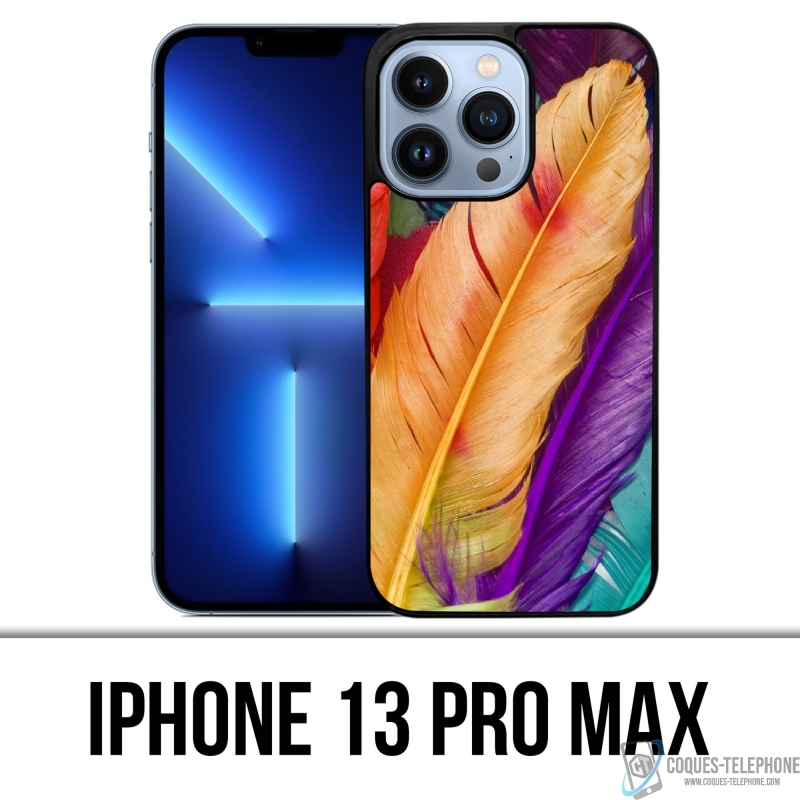 Coque iPhone 13 Pro Max - Plumes