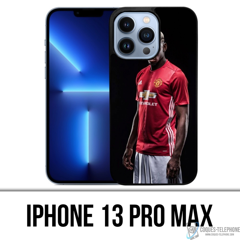 Coque iPhone 13 Pro Max - Pogba Manchester