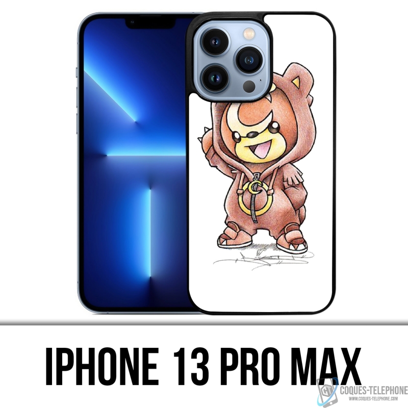 Coque iPhone 13 Pro Max - Pokemon Bébé Teddiursa