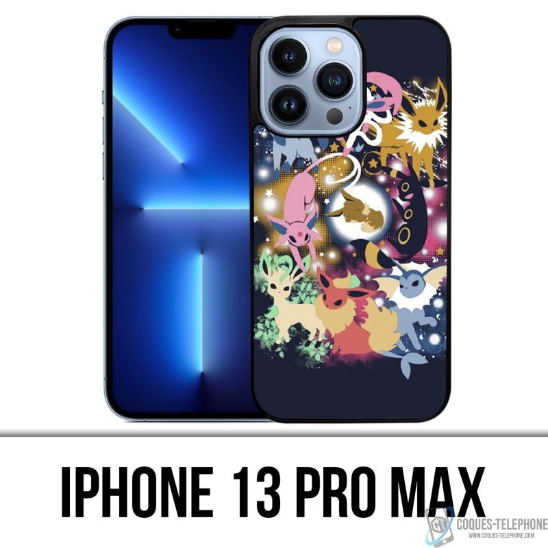 Funda para iPhone 13 Pro Max - Pokémon Eevee Evolutions