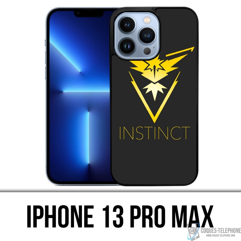 Coque iPhone 13 Pro Max - Pokémon Go Team Jaune