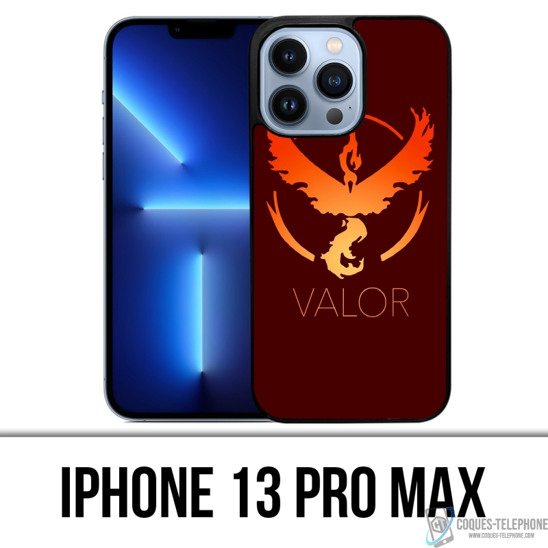 Coque iPhone 13 Pro Max - Pokémon Go Team Rouge