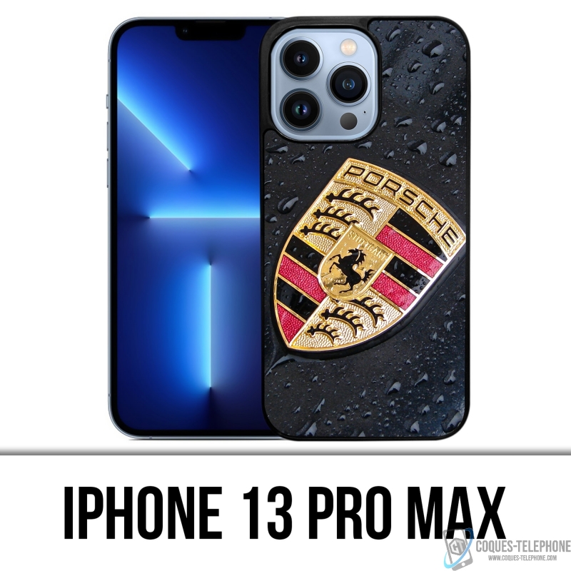 Funda para iPhone 13 Pro Max - Porsche Rain