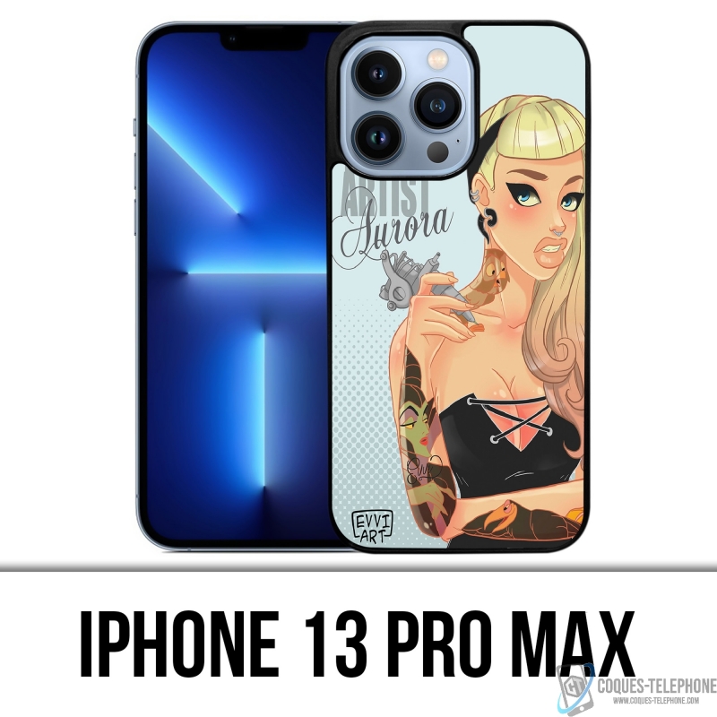 Coque iPhone 13 Pro Max - Princesse Aurore Artiste