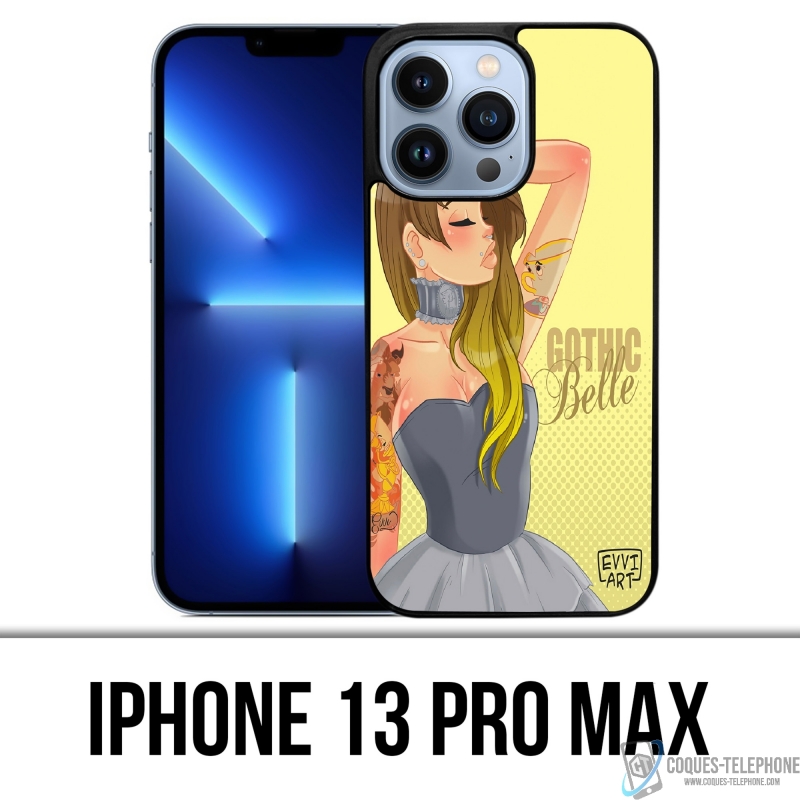 Funda para iPhone 13 Pro Max - Belle Princess gótica