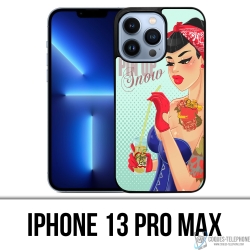 Coque iPhone 13 Pro Max - Princesse Disney Blanche Neige Pinup