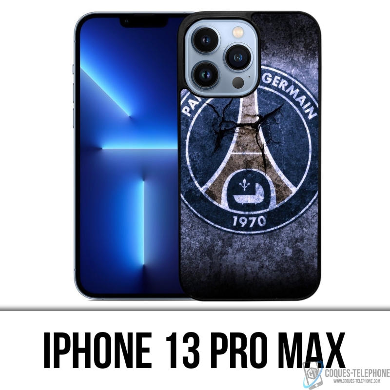 Custodia IPhone 13 Pro Max - Logo Psg Grunge