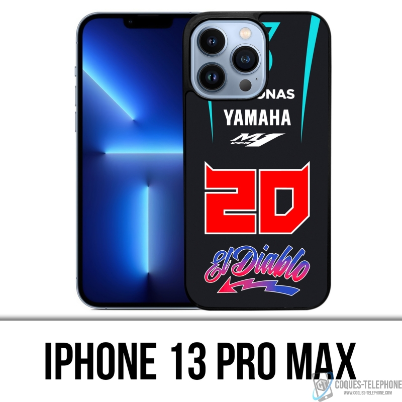 Funda para iPhone 13 Pro Max - Quartararo 20 Motogp M1