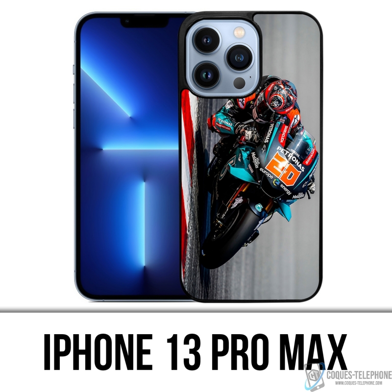 Coque iPhone 13 Pro Max - Quartararo Motogp Pilote