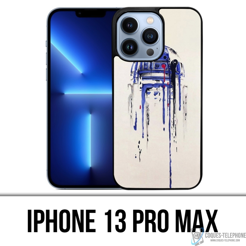 Coque iPhone 13 Pro Max - R2D2 Paint