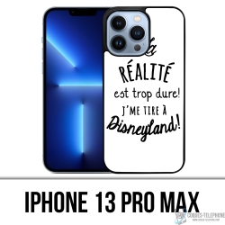 Coque iPhone 13 Pro Max - Réalité Disneyland
