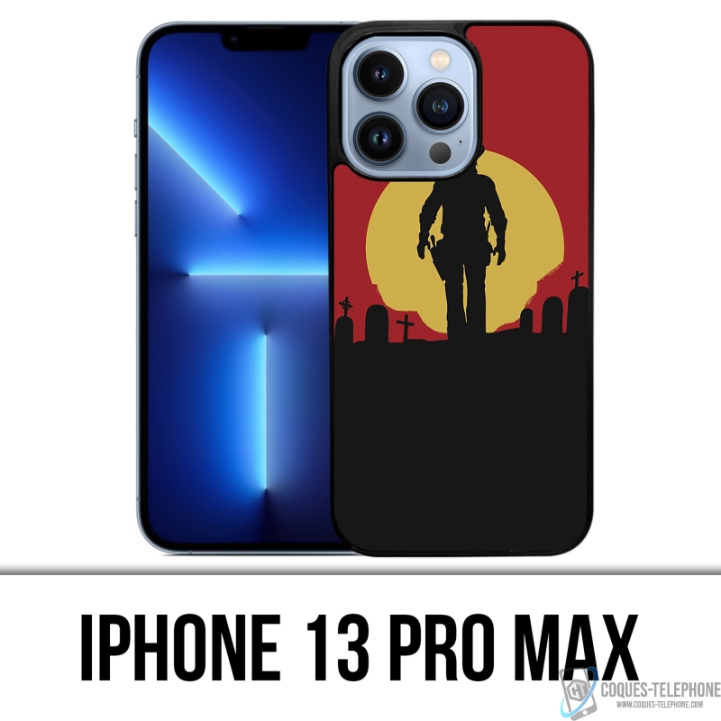 Coque iPhone 13 Pro Max - Red Dead Redemption Sun