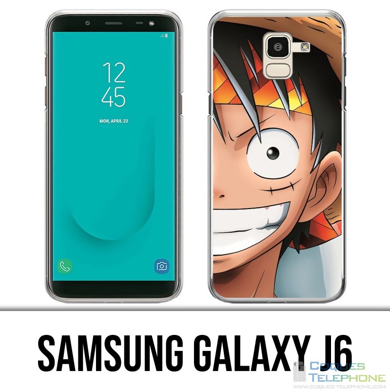Carcasa Samsung Galaxy J6 - Luffy One Piece