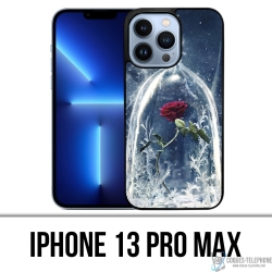 Custodia IPhone 13 Pro Max - Rose Belle Et La Bete