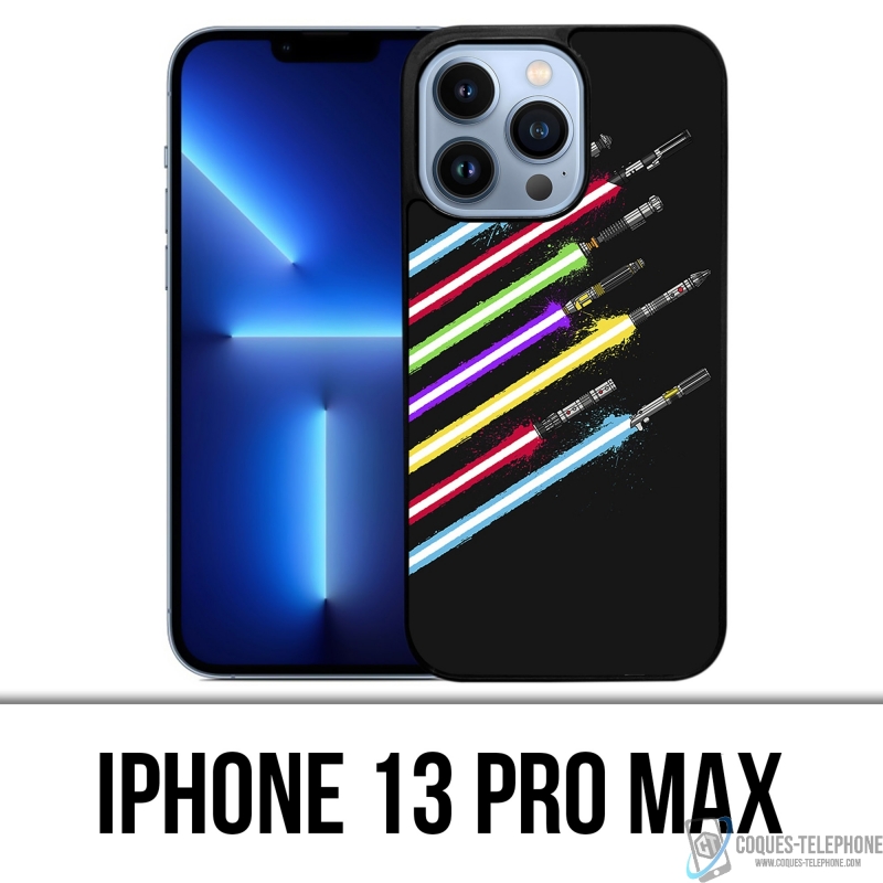 Custodia per iPhone 13 Pro Max - Spada laser di Star Wars