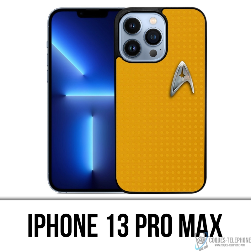 Custodia per iPhone 13 Pro Max - Star Trek gialla