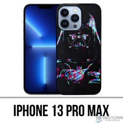 Coque iPhone 13 Pro Max - Star Wars Dark Vador Néon