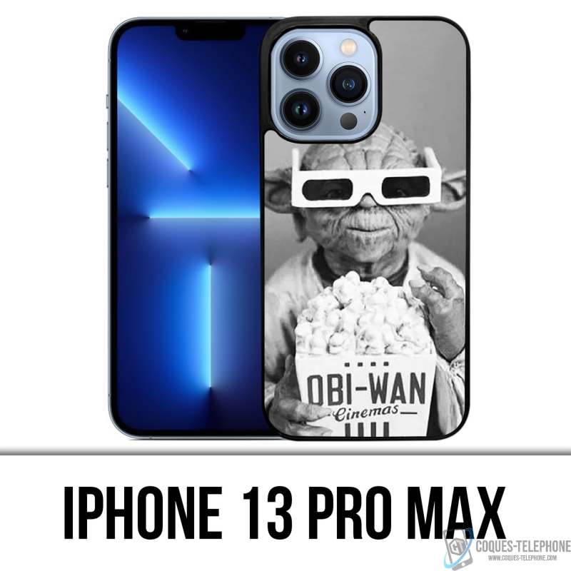 Funda para iPhone 13 Pro Max - Star Wars Yoda Cinema