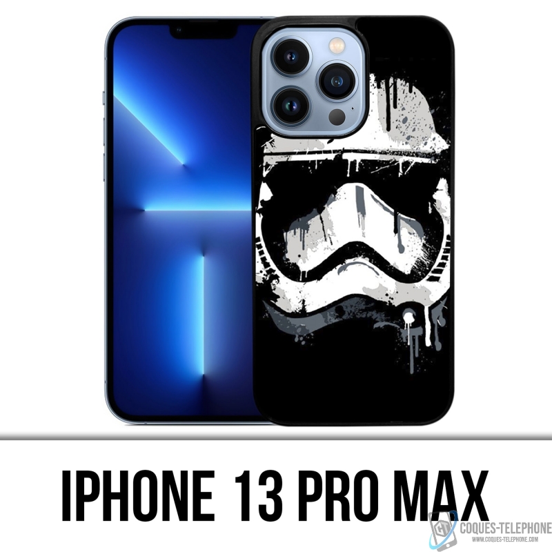 Coque iPhone 13 Pro Max - Stormtrooper Paint