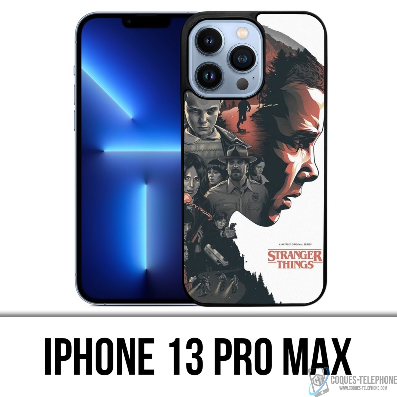 Cover iPhone 13 Pro Max - Stranger Things Fanart