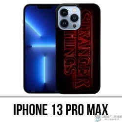 Cover iPhone 13 Pro Max - Logo Stranger Things