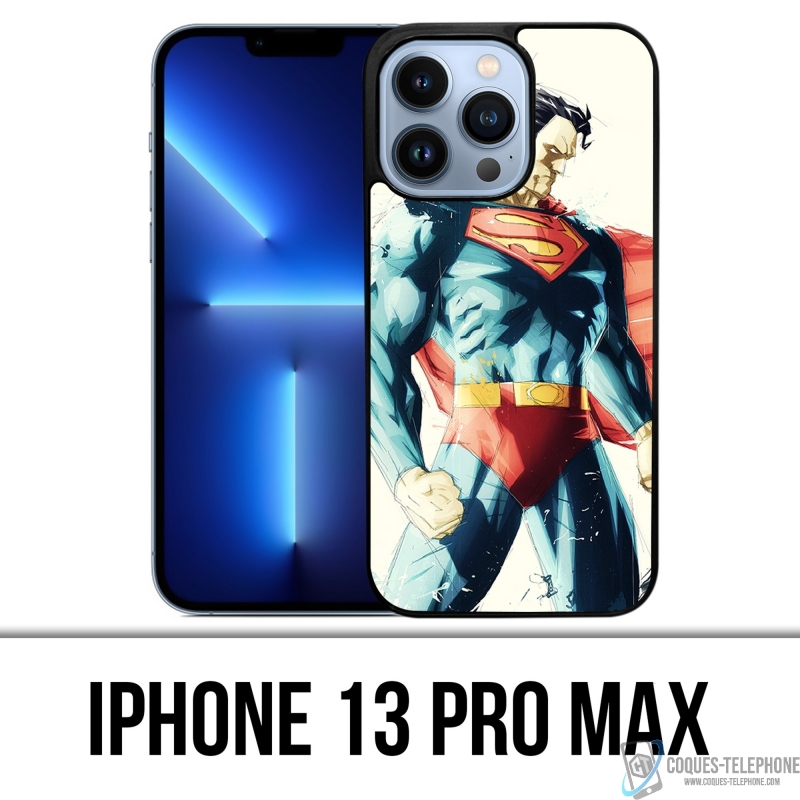 Custodia per iPhone 13 Pro Max - Superman Paintart